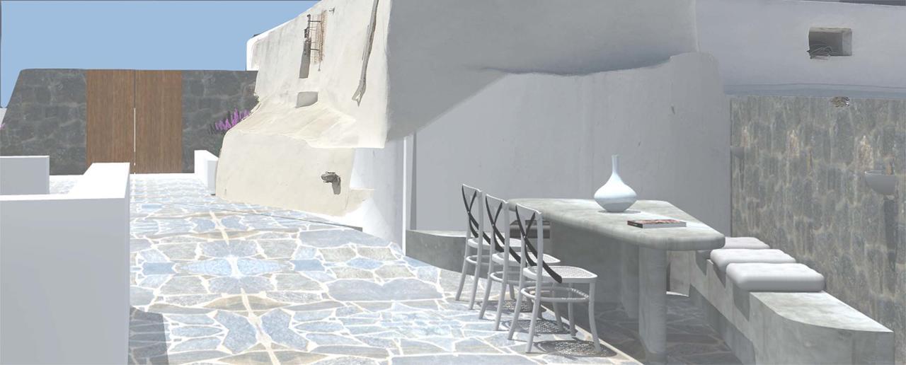 Ianthe Apartments & Villa Oia  Bagian luar foto